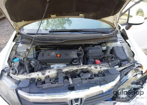 2012 Honda Civic Lx из США, поврежденный, VIN 2HGFB2F54CH574492